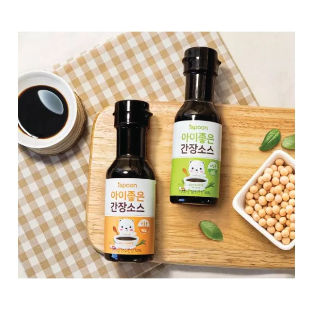 
 Корейский оригинальный приправа безопасных продуктов питания с низким содержанием соли Детские светлый соевый соус 100% чистоты из KR 210 кг сваренный суп, смешивания еды  