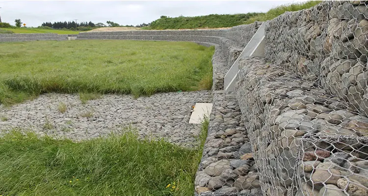 80x100mm 2x1x1 pvc galfan 260gsm galvanized wire mesh gabion baskets box