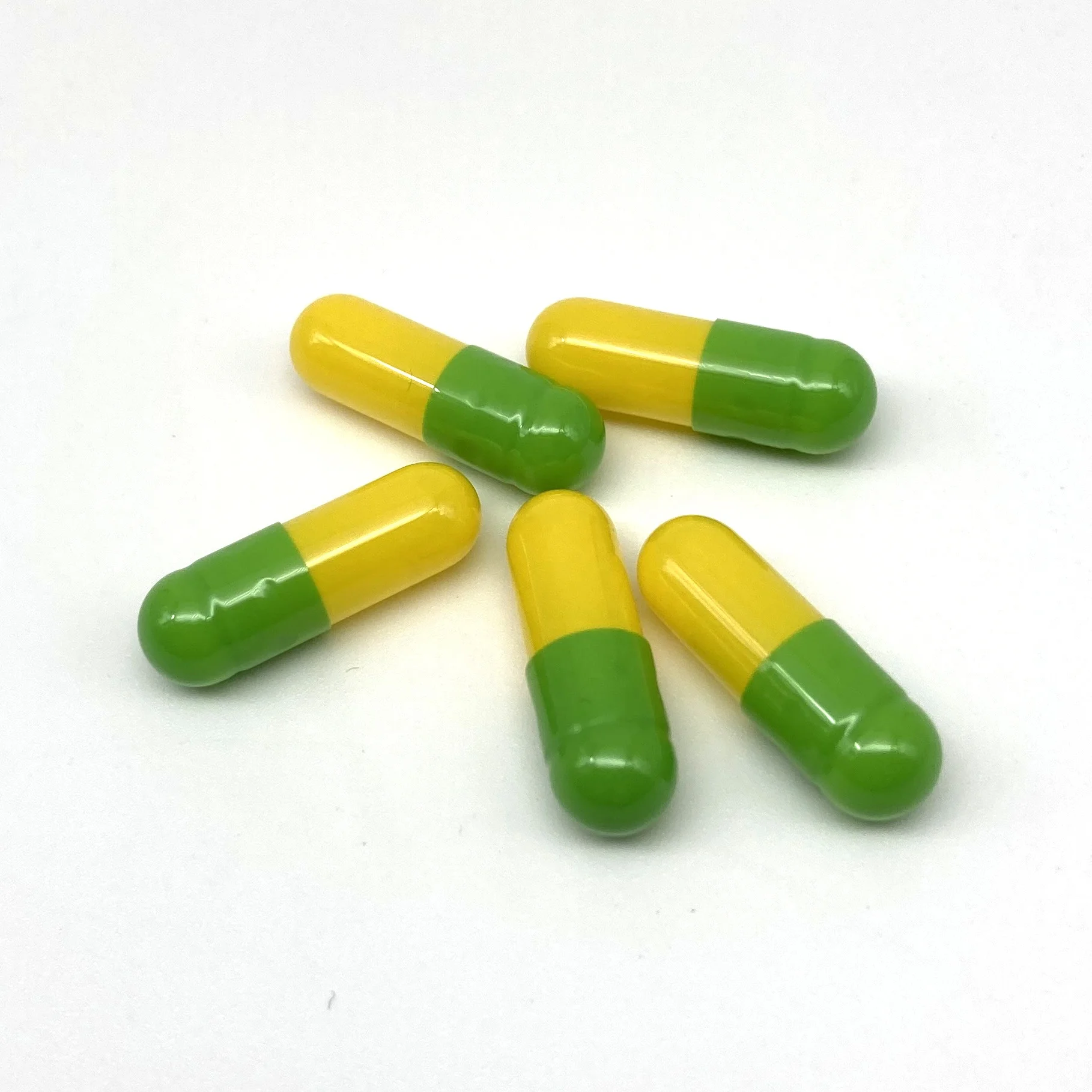 green white pharmaceutical halal empty gelatin capsules size 2