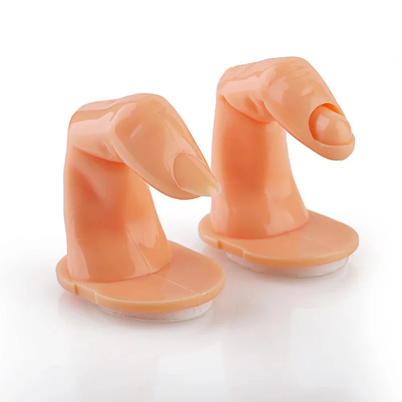 Wholesale Practice Beauty Nail Display Art Fake Finger Model