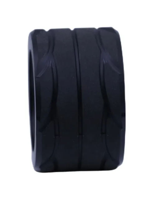 Factory Manufacturing Polyurethane Wheels 83A high hardness PU black longboard treadle wheel
