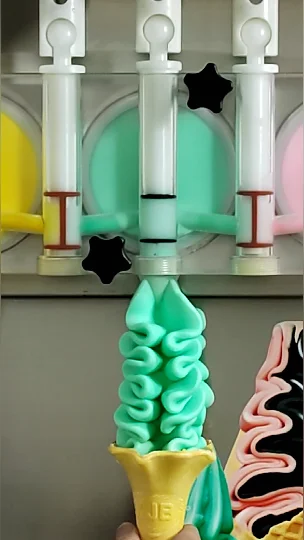 Kolice 5 flavors vending ice cream maker/soft rental ice cream machine /frozen yogurt acai ice cream machine with below 150 GWP