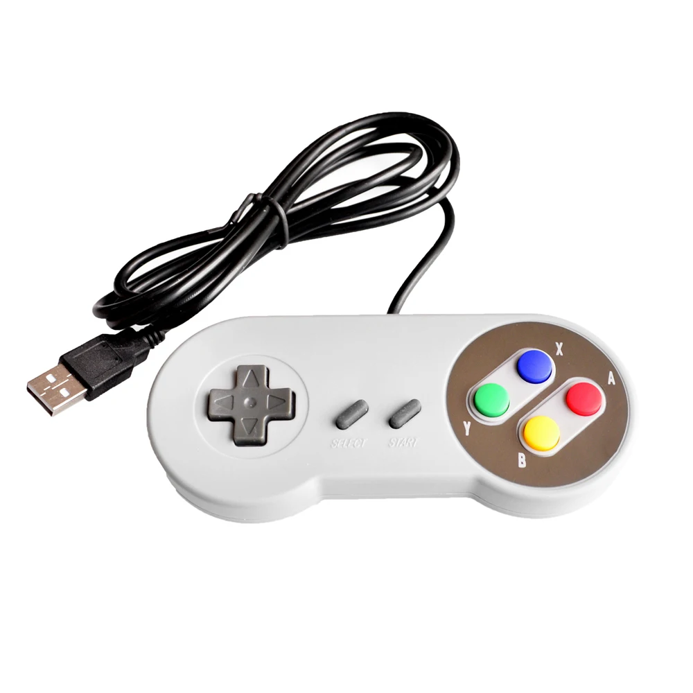 
Raspberry pi gaming consoles Retropi SNES usb gamepad controller compatible PS2 and PS3 