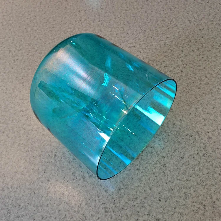 Clear Crystal Singing Bowl Alchemy Singing Bowl Gemstone Cosmic Quartz Bowl for Sound Healing