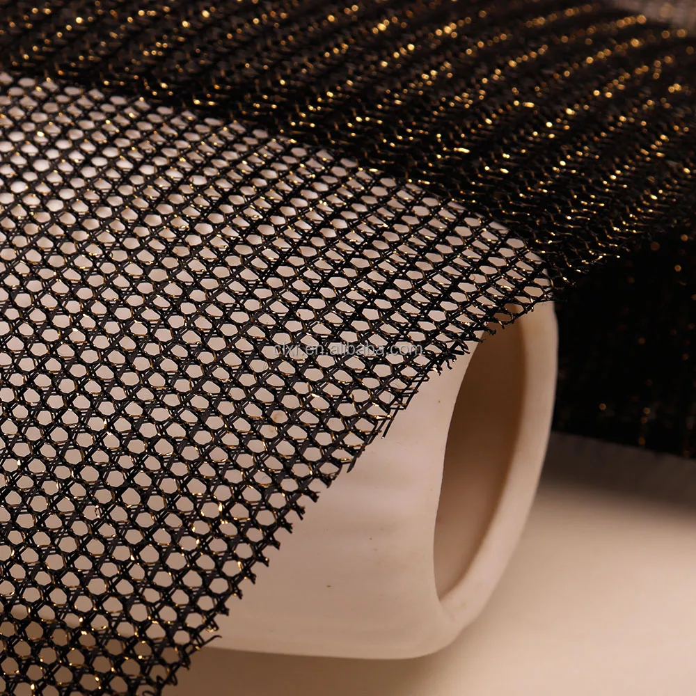 Fabric Supplier 75D Hexagonal Hard Mesh 100% Nylon Polyester Breathable Lining Tent Hard Mesh Fabric