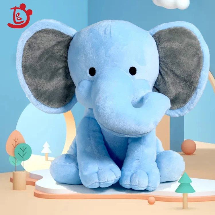 2021 New Cute Plush And Stuffed Baby Elephants Toys With Big Ears Wholesale Cheap Colorful bt21 Soft Toy cartoons Plush Elephant