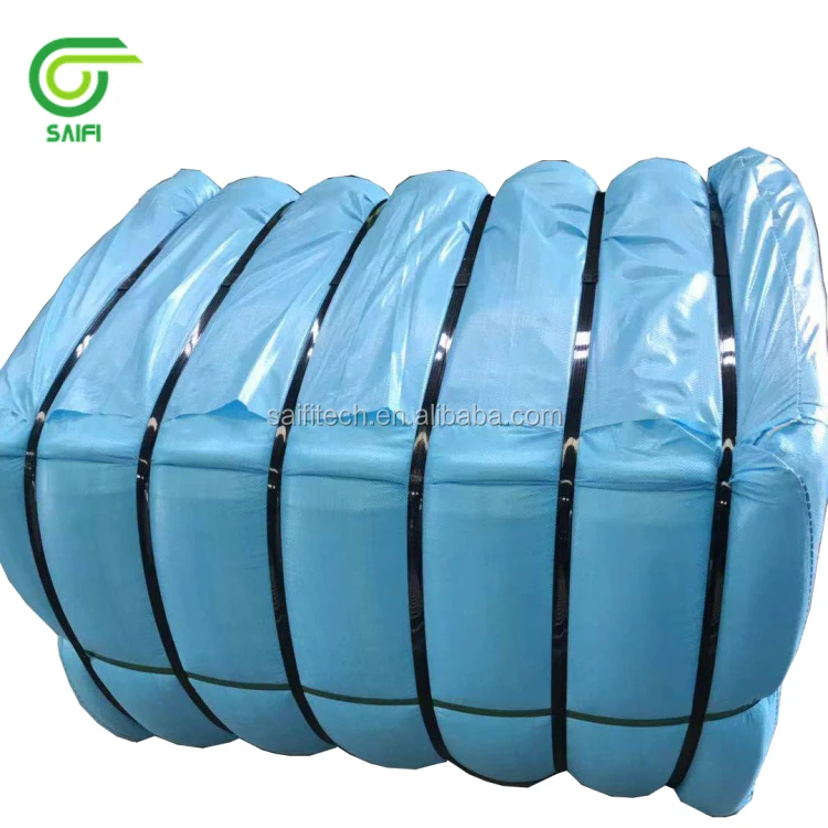 Plastic high strength green embossed polyester strapping belt band cotton baling pet strap