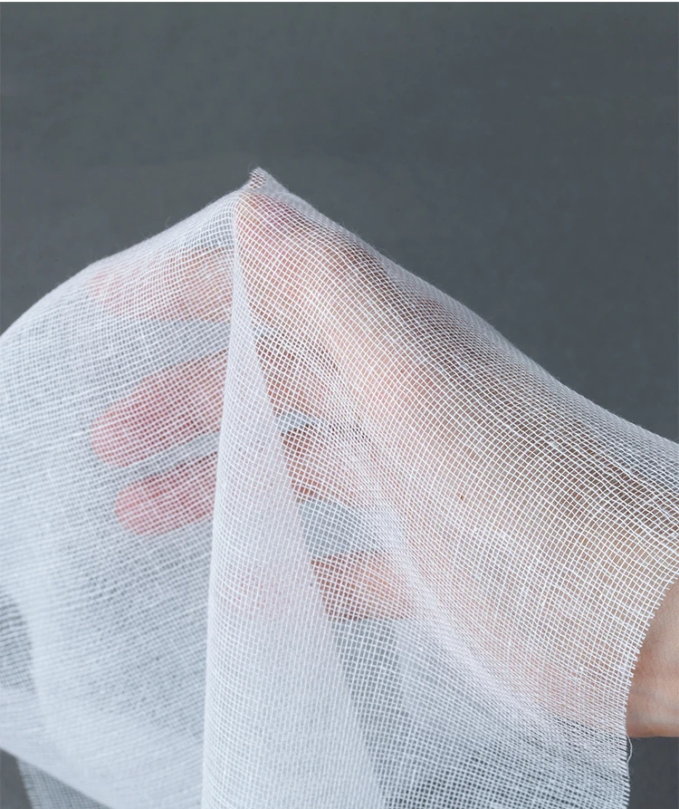 Beauty salon disposable  gauze face sheet mask skin management 30*35cm for sale