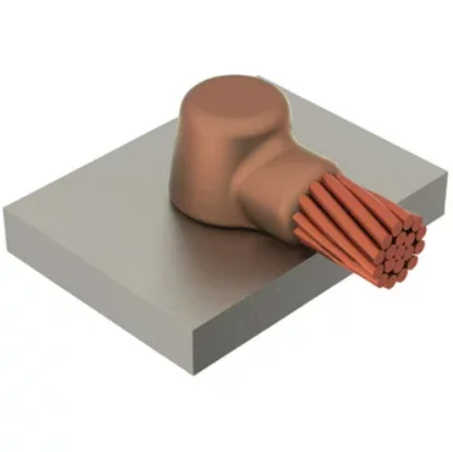 professional exothermic welding earthing material for steel  no MOQ demand,OEM service offer