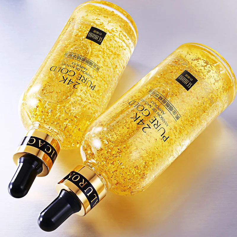24k gold essence moisturizing, improving fine lines and brightening nicotinamide essence