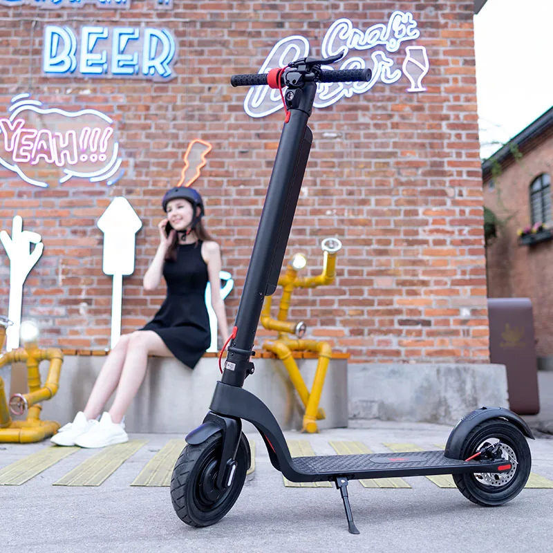 US UK EU warehouse Escooter Kixin HX x8 350W 500w long range 45km Powerful Fast Folding Electric Scooter with 40mph for adult
