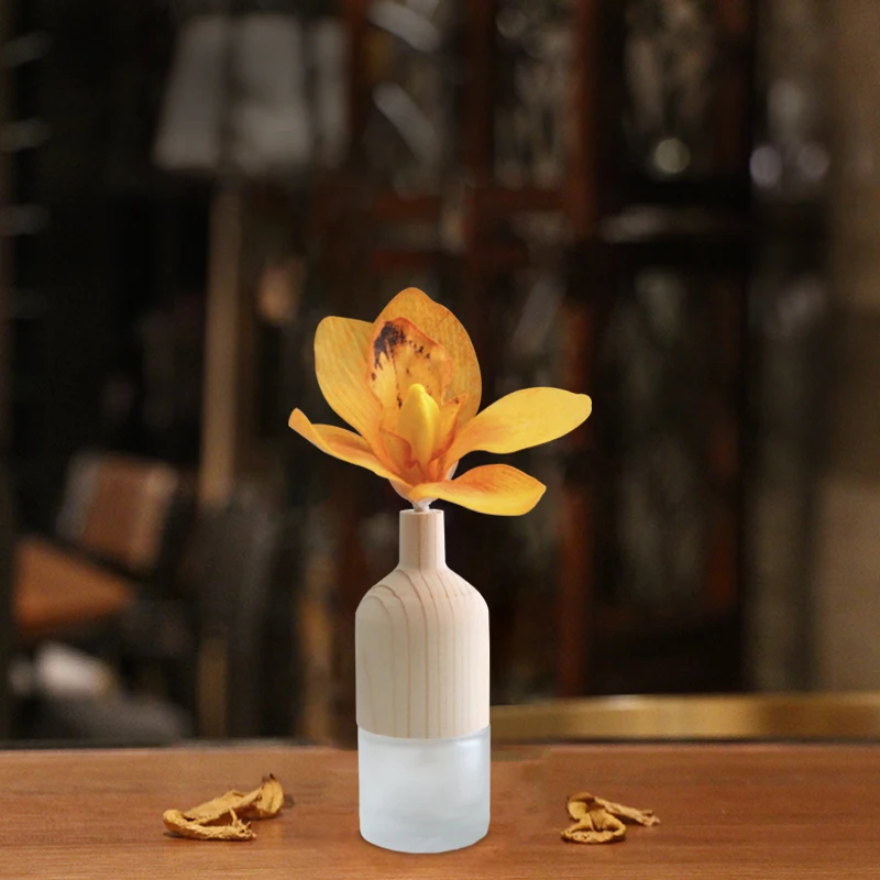 Bottle Glass Diffuser Reed Scented Candle Air Freshener Strong Luxury Soy Candles In Bulk