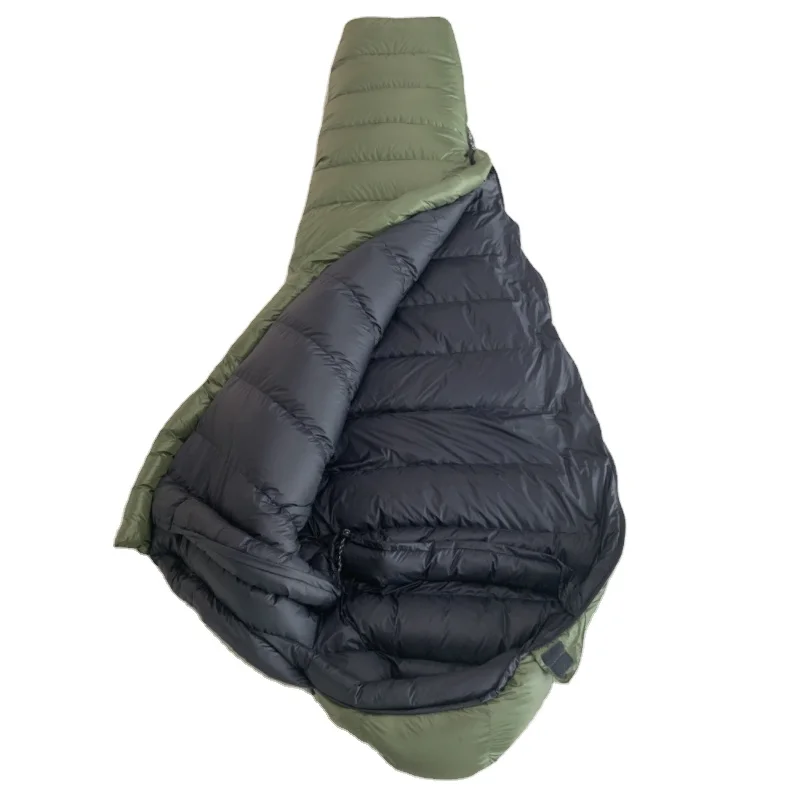 Hot Selling factory nice price customized mummy envelope sleeping bag for hiking camping