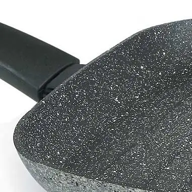 Great Metal Non-Stick Grill Pan for Meat and Vetables Italian Export Cookware