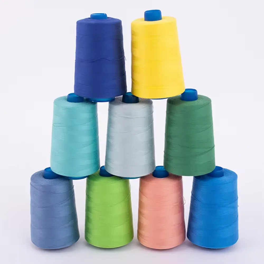40S/2 dyed 100% polyester sewing thread for machine sewing supplies