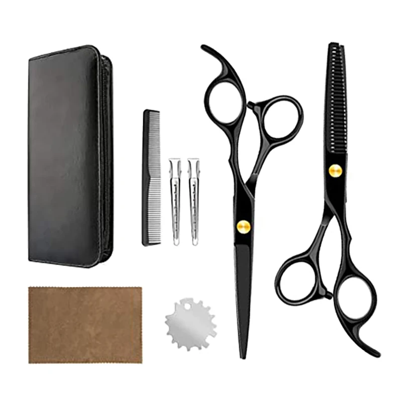 Barber Hair Scissors Thinning Hair Styling Shears Stainless Steel Straight Professional Hairdressing Scissors barber Scissors