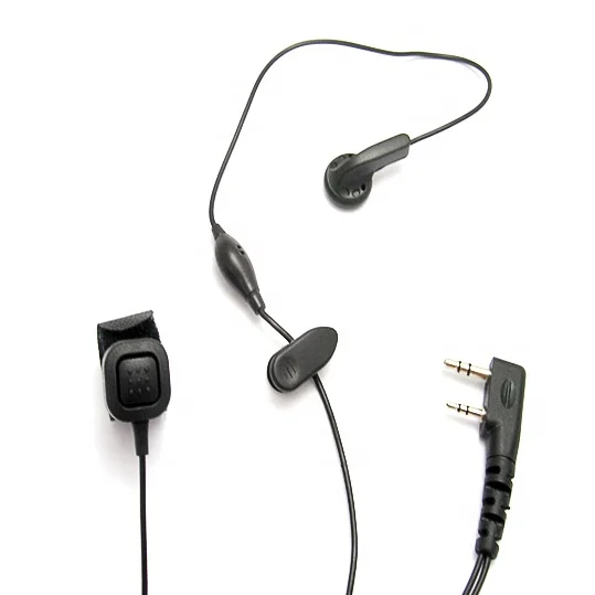 Finger ring PTT button inline microphone spy earpiece for Baofeng UV-5R series BF-490 BF-568 BF-758S BF-777S BF-888S UV-B5 UV-B6