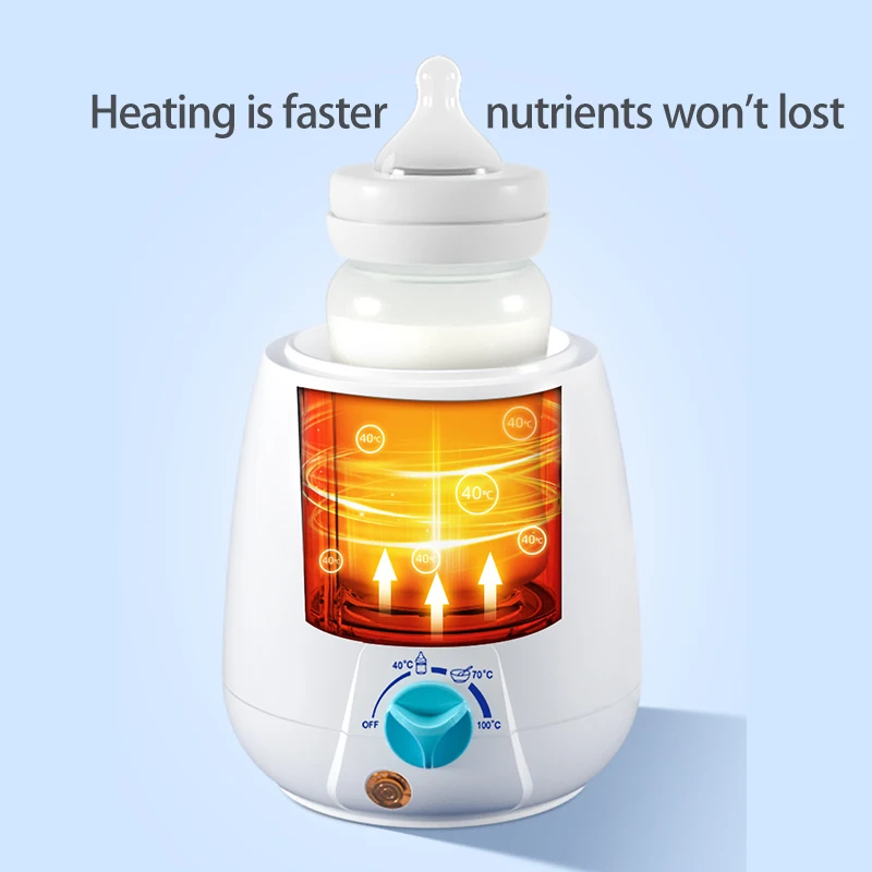 2022 Hot Sale OEM Multifunction mini baby milk bottle warmer portable baby bottle warmer sterilizer