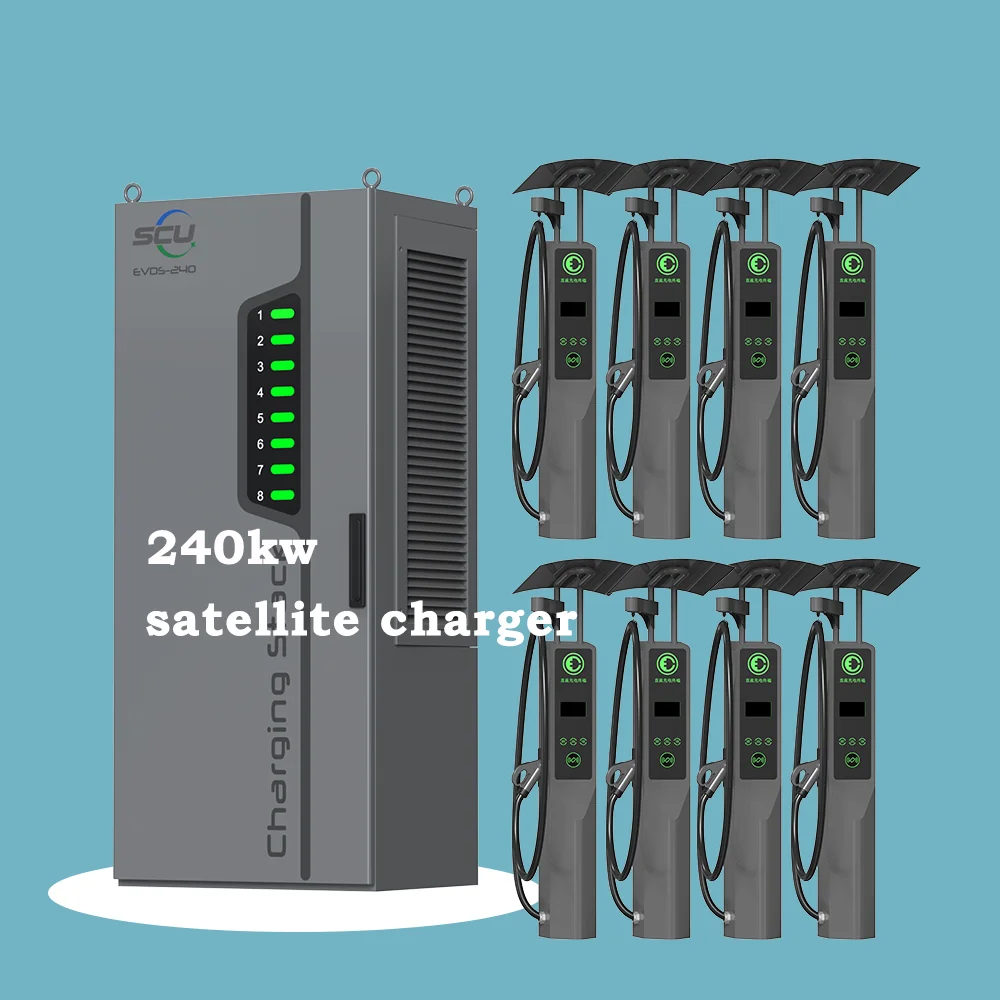 SCU CE certified 60kw to 360kw quick DC ev charger