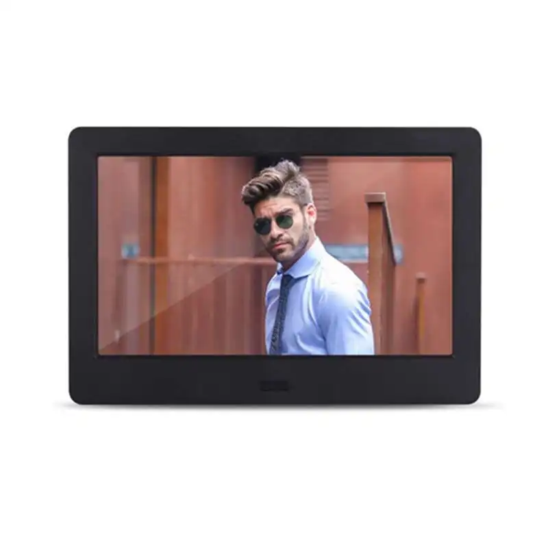 Низкая цена черный белый цвет видео 7 дюймов ЖК-дисплей Цифровая фоторамка для коммерческая реклама