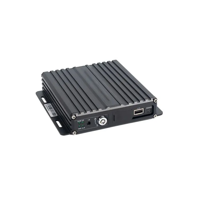 Mini MDVR H.265 H.264 AHD Daul SD Card 4 Channels 720P GPS Mobile DVR for Truck School Bus Trailer Vehicle Train Car Taxi