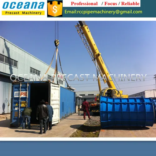 Suspension Roller Concrete Pipe Making Machine for 3m diameter concrete pipe