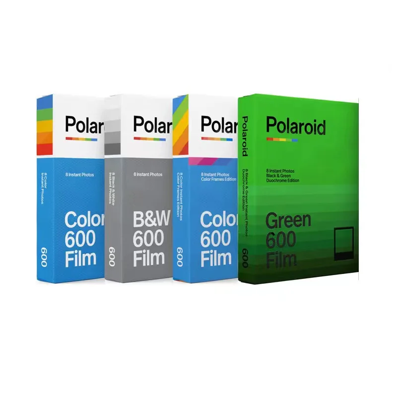 Polaroid Originals Instant 600 Film Color Black-White For Onestep2 NOW Instax Camera SLR680 636 637 640 650 660 Autofocus