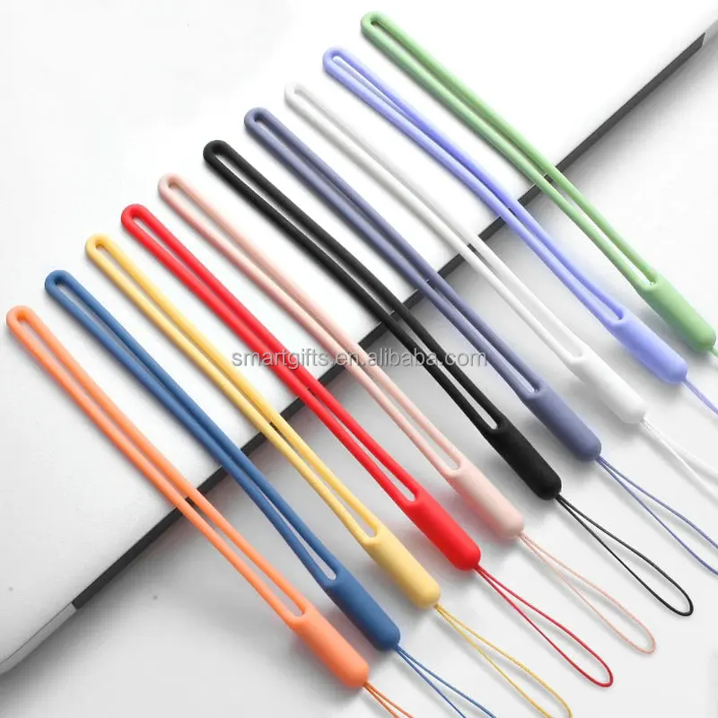 New Arrival 1 Color Silicone Lanyard Mobile Holder