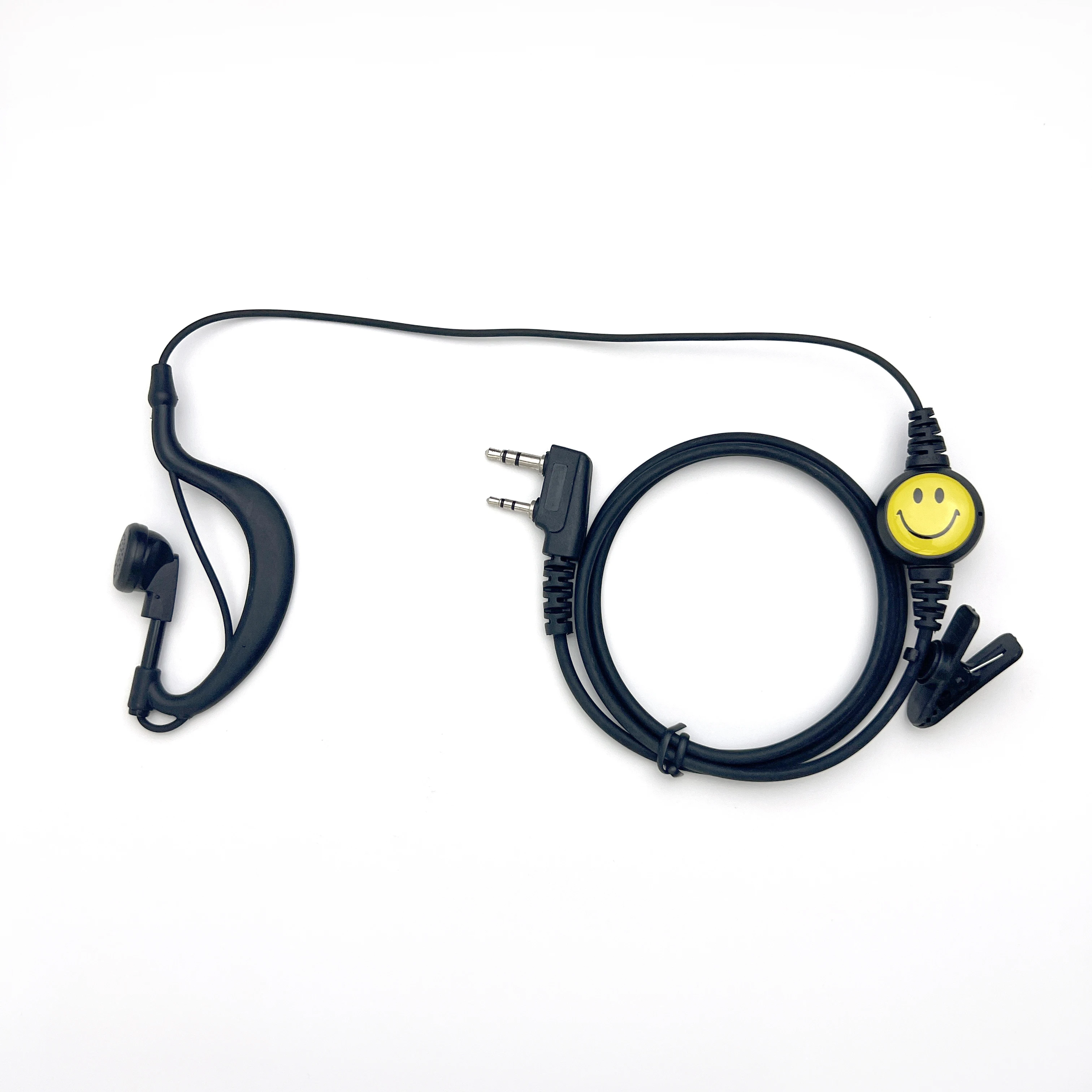 Headset Inserted shock absorbing ear plugs Noise Radio Wired Walkie talkie two way radio earpiece security ear piece earpiece