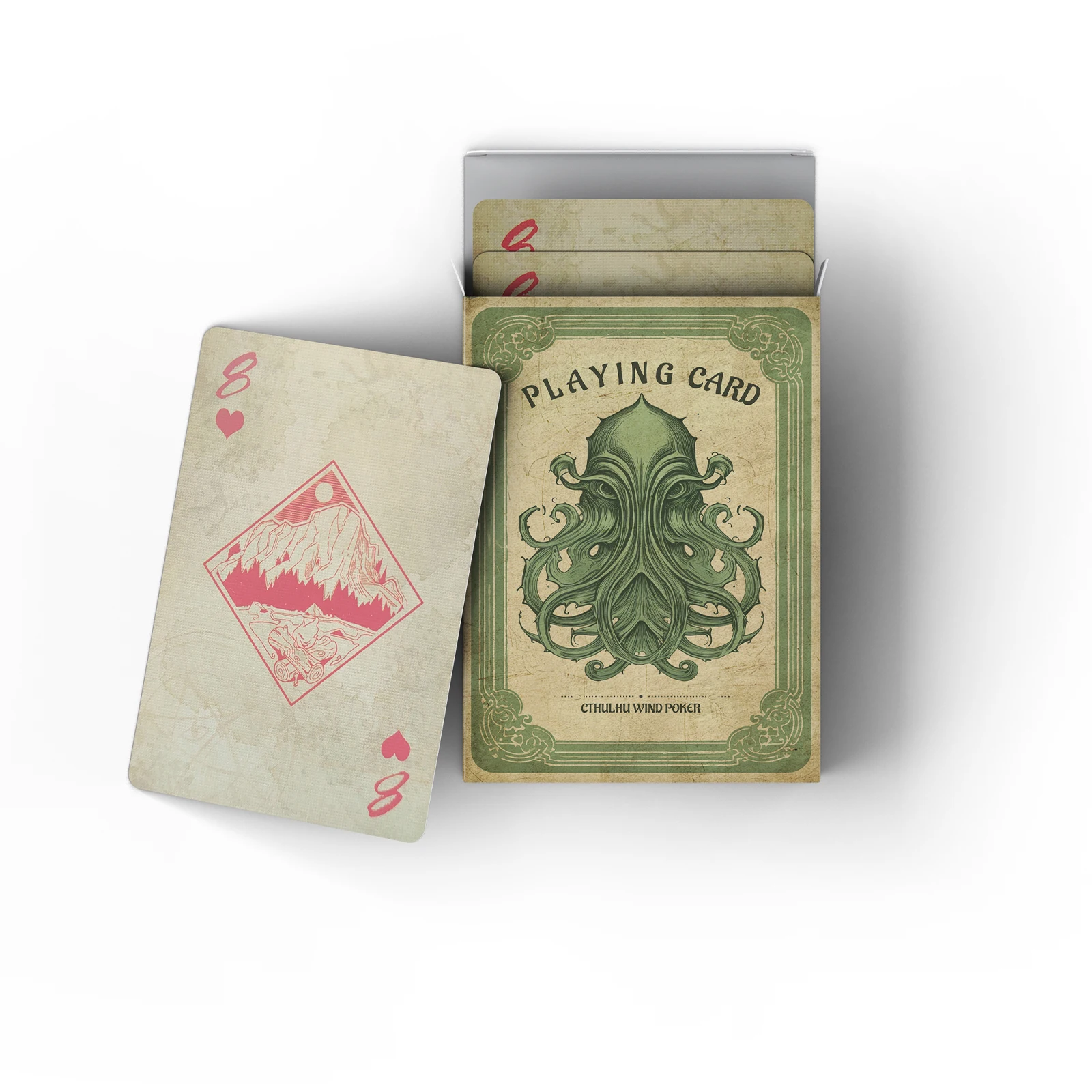 Free samples Factory Custom Playing Cards Logo Poker Set Printed High Quality Standard Art paper Card Game for Adult Games