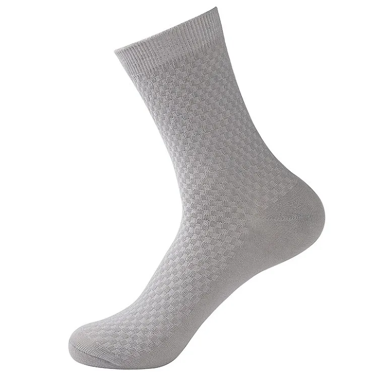 New high quality bamboo fiber seamless socks mens dress socks wholesale