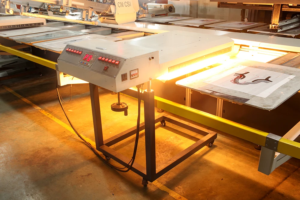 SPO Automatic Oval Type Screen Printing Machine and YZ Digital Printer