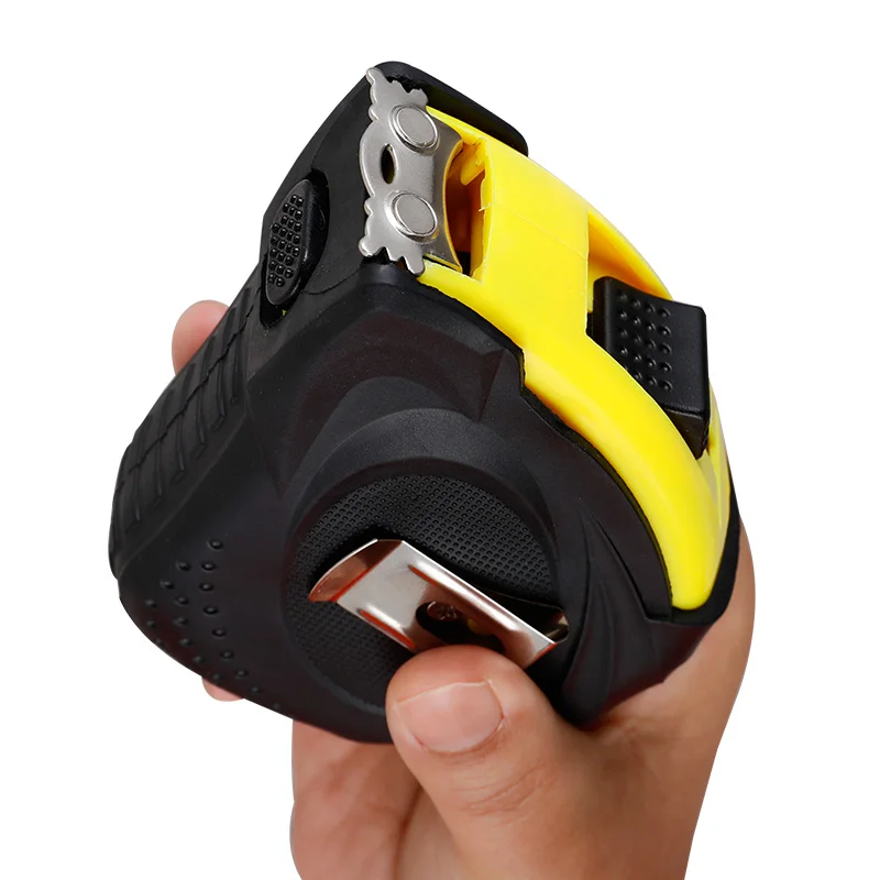 BTE Tape Measure For Worker New abs Plastic Case With PVC Jacket Super Thick Rubber For Long Life And High Accuracy Measure Tape