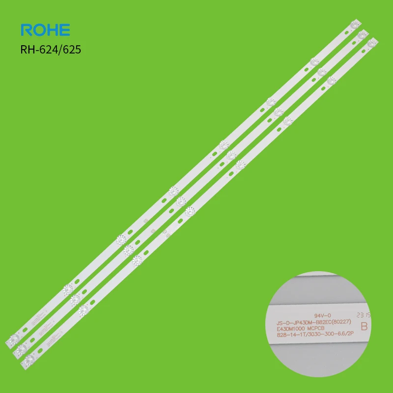 ROHE JS-D-JP43DM-A81EC/JS-D-JP43DM-B82EC bacllight LED-телевизор полосы 43 дюйма ТВ ПОДСВЕТКА
