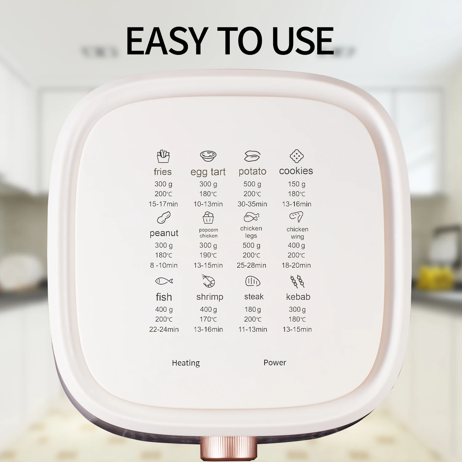 Hot Sales 7.2L  Visible Electric  Manual Control Deep Air Fryer With Halogen heating