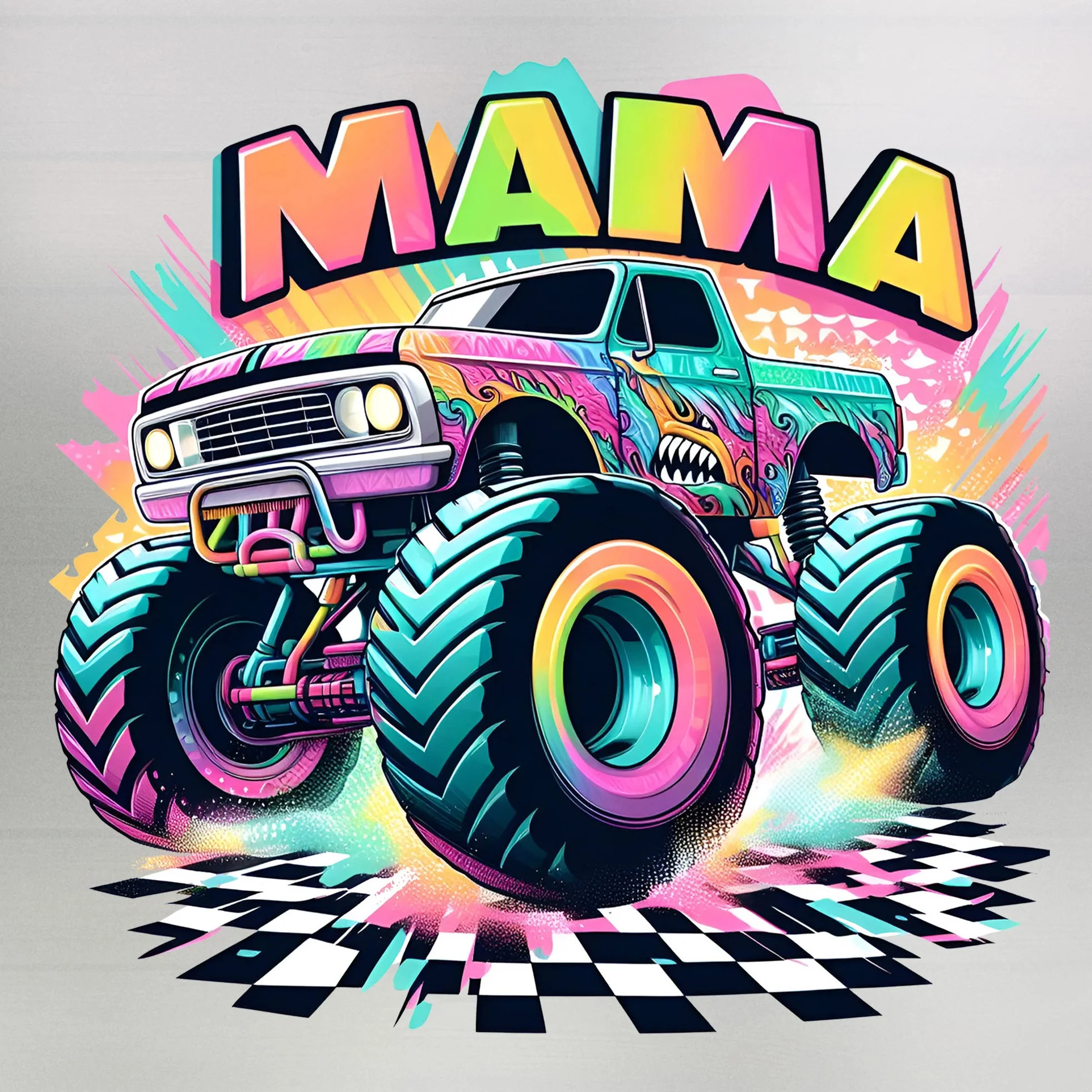 Custom Anime mama DTF Print Heat Transfers Designs Plastisol IRON ON Ready To Press Heat Transfer Sticker Designs For T Shirts