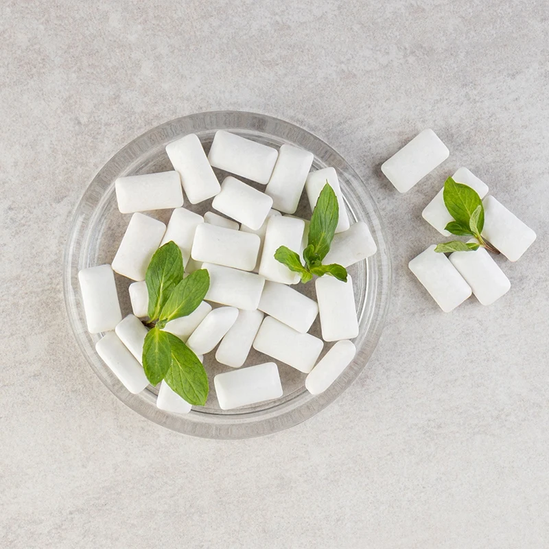 Xylitol Chewing Gum Bulk Chewing Gum Raw Material