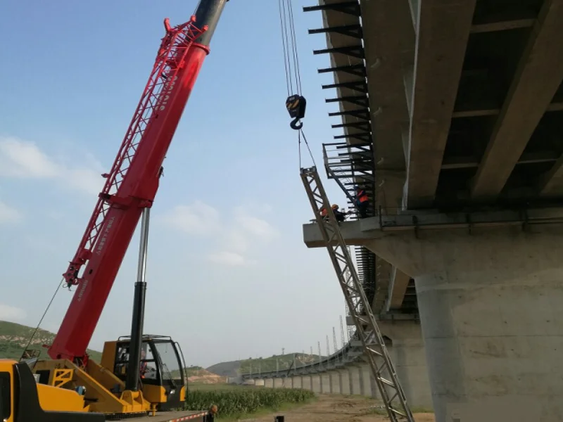 Кран с Прямой стрелой дистанционное подъемное оборудование 16 тонн