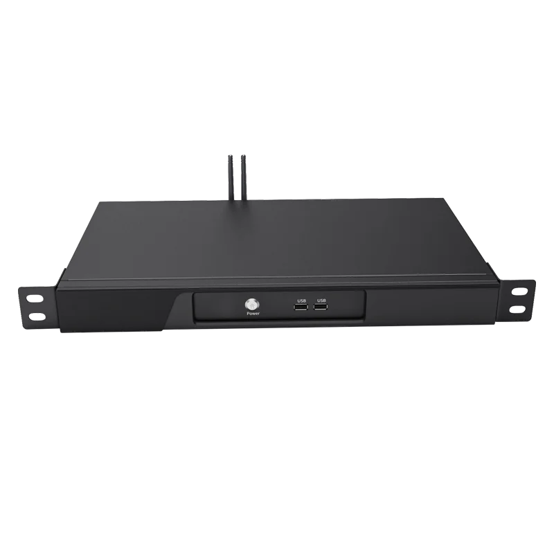 19Inch Industrial Computer Mini-Itx-Case Chassis Mini-Itx Hm76 Hm65 Nase Server Dual Ram 1U Mini Itx Pc Case With Power Supply