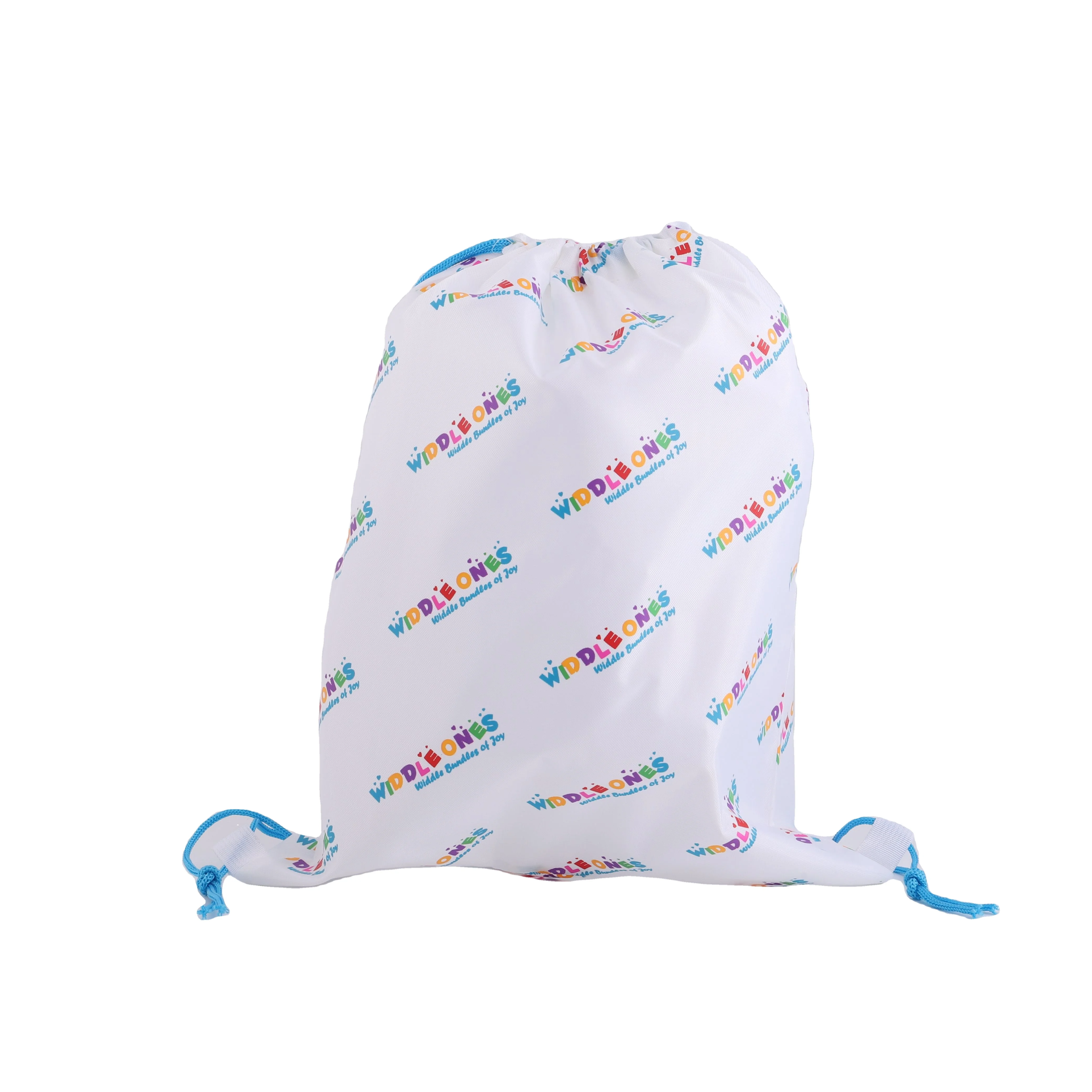 Рекламный пользовательский Печатный водоотталкивающий полиэстеровый рюкзак с Кулиской