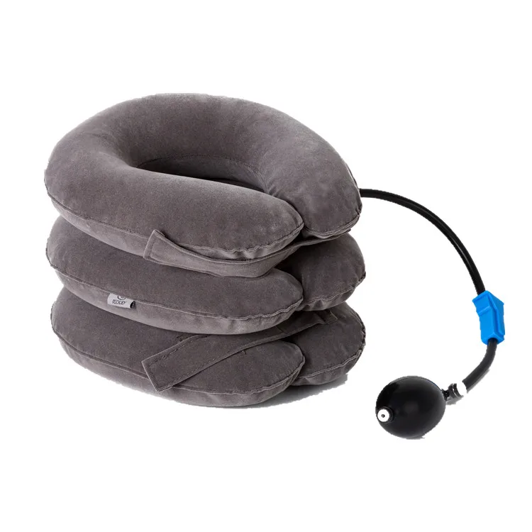 Over Door Cervical Traction Unisex Fixation Inflatable & Adjustable Neck Traction with Air Pump