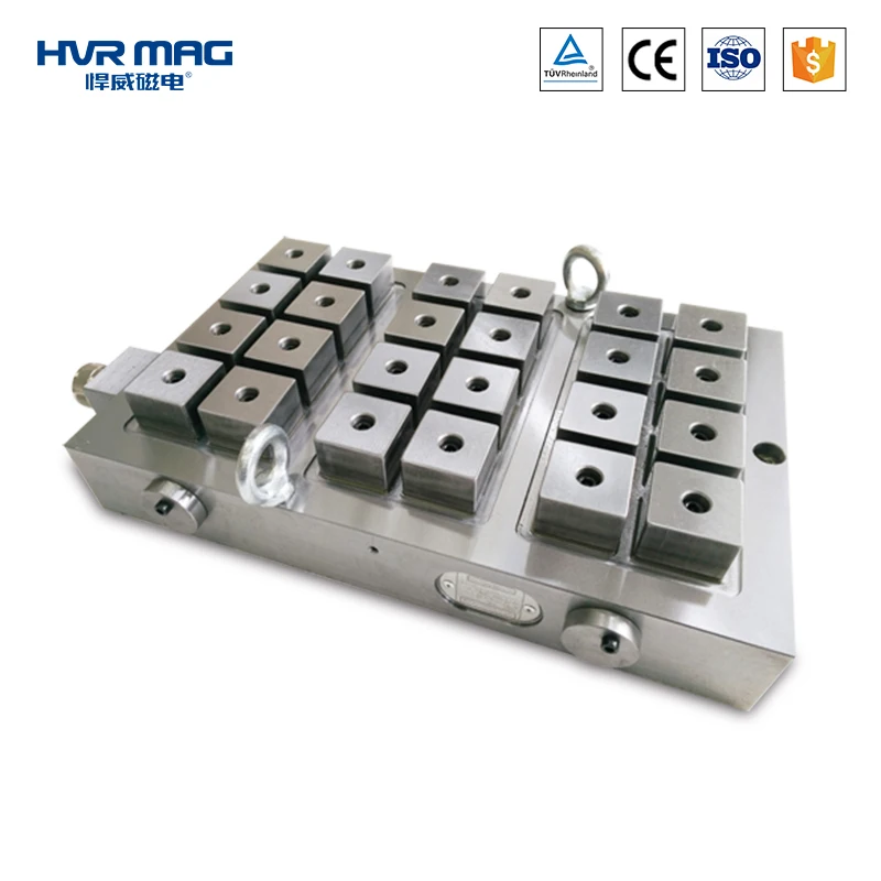 Milling Machine Magnet Table Clamping Electro Permanent Magnetic Chuck