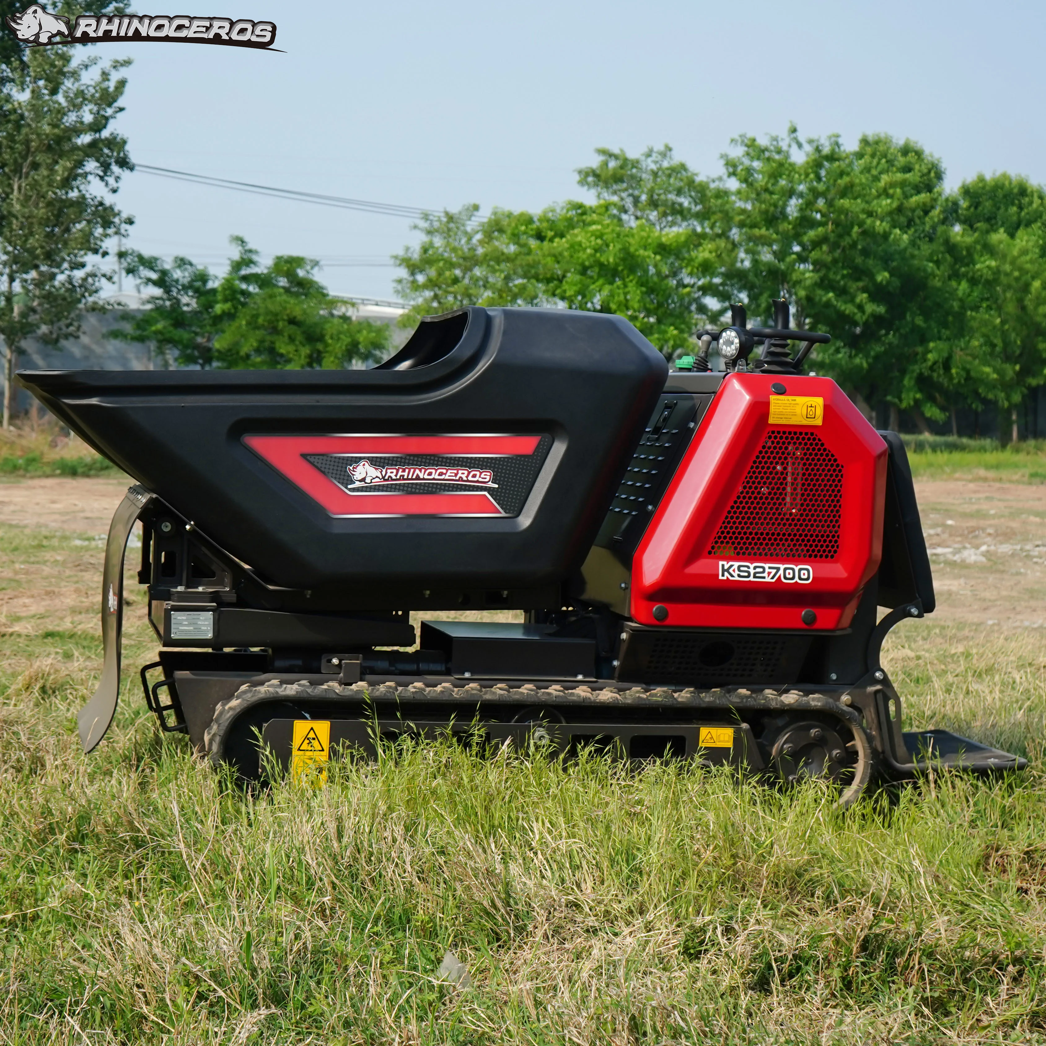 Rhinoceros/XINIU New Rhino Buggy  KS2700 1260kg Mini Crawler buggy Kubota engine with CE ISO EPA for export