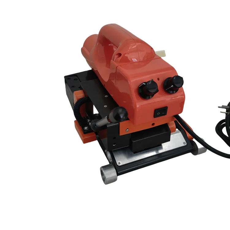 Thermo Fusion HDPE Geomembrane Pond Liner Climbing Welding Machine Plastic Film Hot Wedge Gun Welder Saldatrice Per Geomembrane