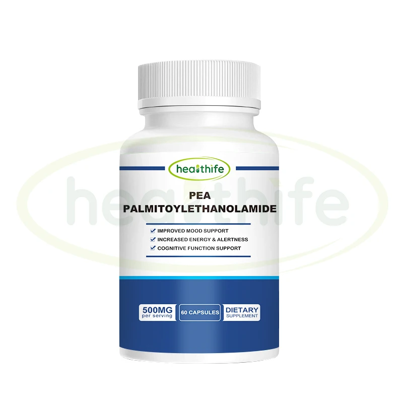 Healthife CAS 544-31-0 порошок гороха Микронизированные пальмитоилэтаноламидные