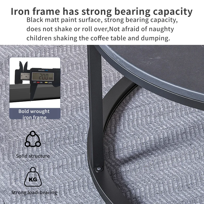 Modern wooden sofa coffee tea side nesting end tables furniture for living room modern