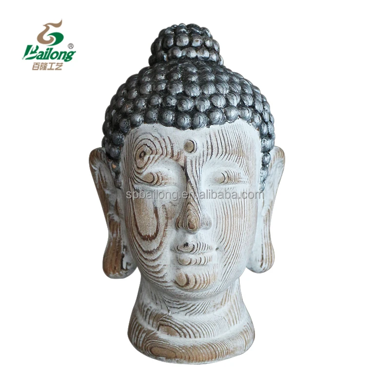 home decor sculpture wood carving service distressed painted carving crafts custom figurine buddha wood statue