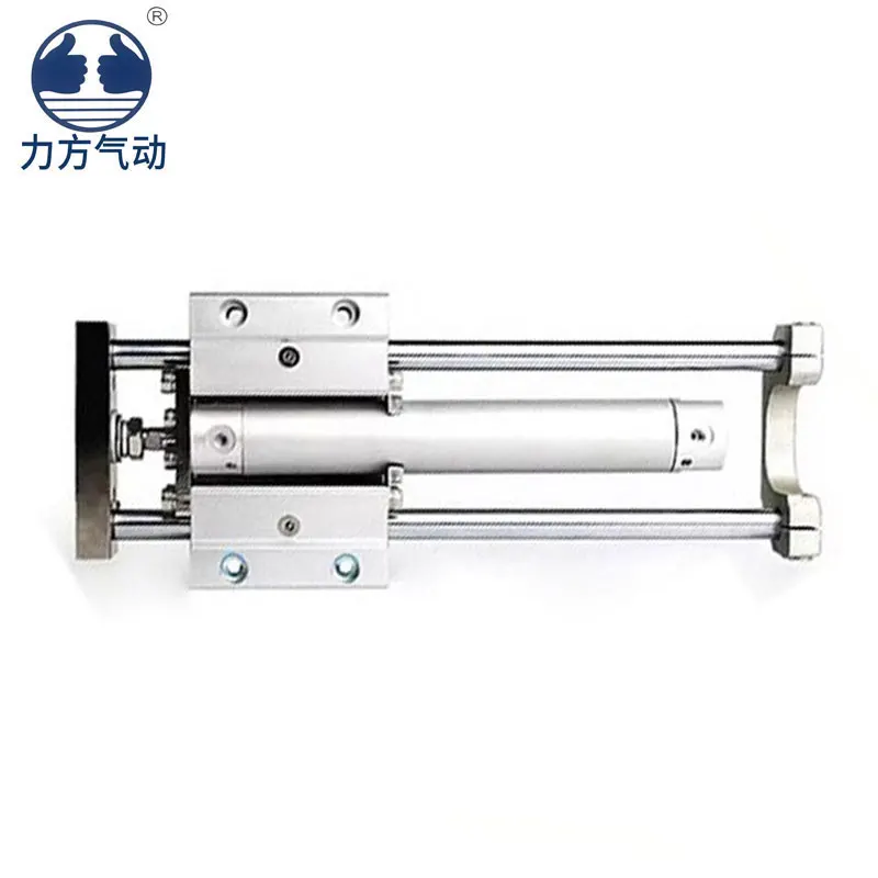 SMC cylinder MGGMB20/MGGLB20 series linear bearing double guide rod basic type cylinder