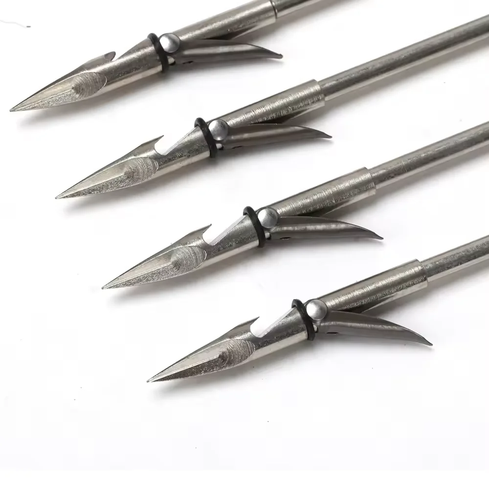 157mm Stainless Steel  Professional Slingshot  Hunting Shooting Skill Darts Sling shot Fishing Arrows Heads