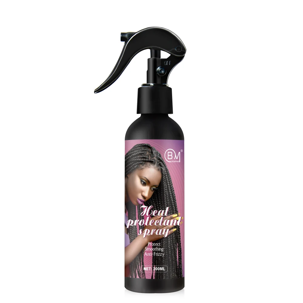 hot selling argan oil heat protection spray hair salon heat protectant finishing shine spray for hair custom